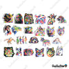 Image of 50 PCS "Abstract Animals" Vinyl Stickers